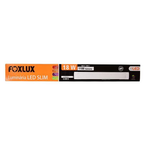 FOXLUX - LUMIN LED LINEAR 18W 60CM 6500K SLIM